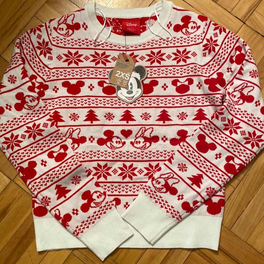 Disney Mickey and Minnie sweater